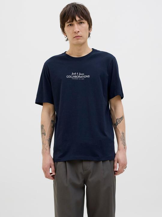 Actual product image Jack & Jones Gedruckt Rundhalsausschnitt T-shirt T-shirt (XXL)