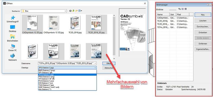 Produktbild Avanquest TurboCAD 2D/3D 2020/2021 (1 User)
