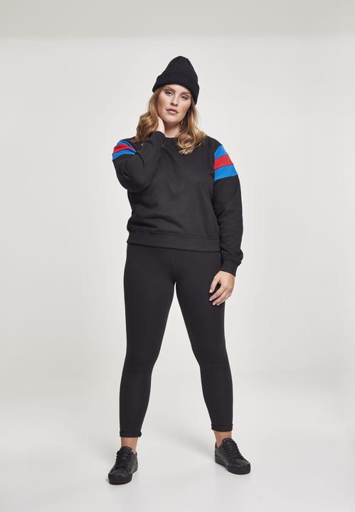 Immagine prodotto Urban Classics Girocollo con maniche a strisce da donna (4XL)
