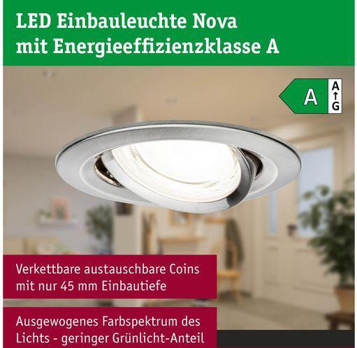 Produktbild Paulmann Einbauleuchte Nova Set (505 lm)