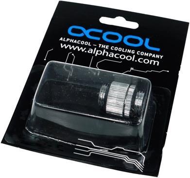 Produktbild Alphacool HF Doppelnippel G1/4 AG auf G1/4 AG drehbar Chrome