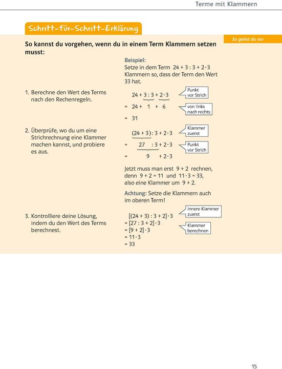 Produktbild Klett Ich kann Mathe - Terme und Gleichungen 7./8. Klasse (Deutsch, 2024)