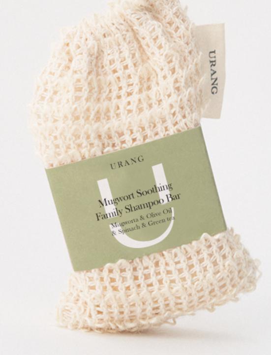 Actual product image Urang - Mugwort Soothing Family Shampoo Bar (Solid shampoo)