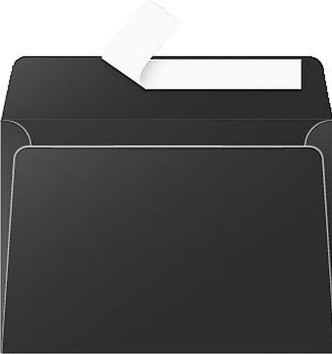 Image du produit Clairefontaine Pollen by Enveloppe C6, noire (C6, 20 x)
