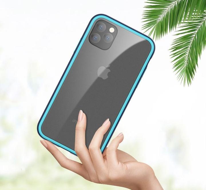Image du produit Comma Joy élégante coque anti-choc iPhone 11 Pro bleu (Apple iPhone 11 Pro)