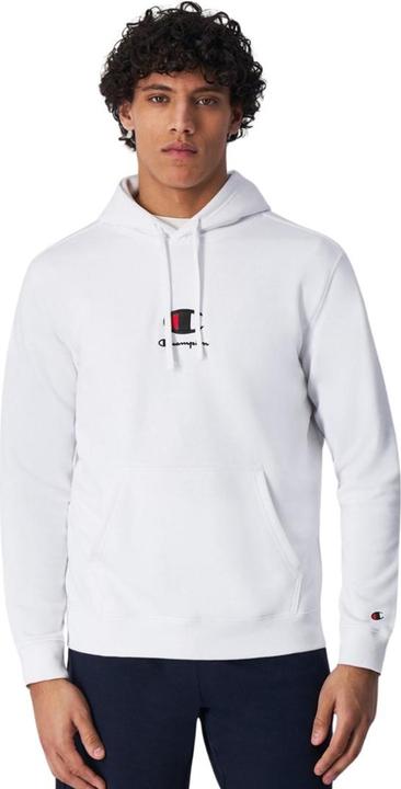 Champion Bluza męska Hooded biała 220268 WW001 L (L)