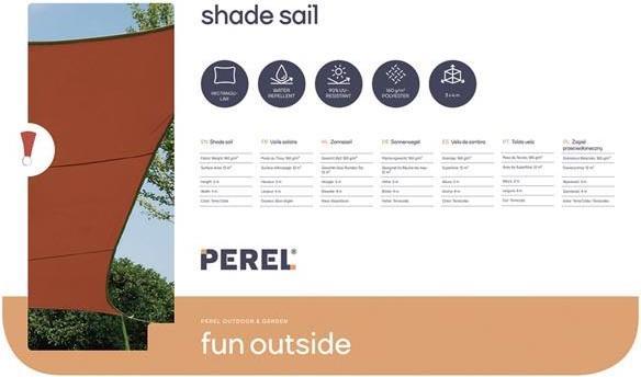 Immagine prodotto Perel SUNSAIL - RETTANGOLARE - 4 x 3 m - COLORE: TERRACOTTA (4 x 3 m)