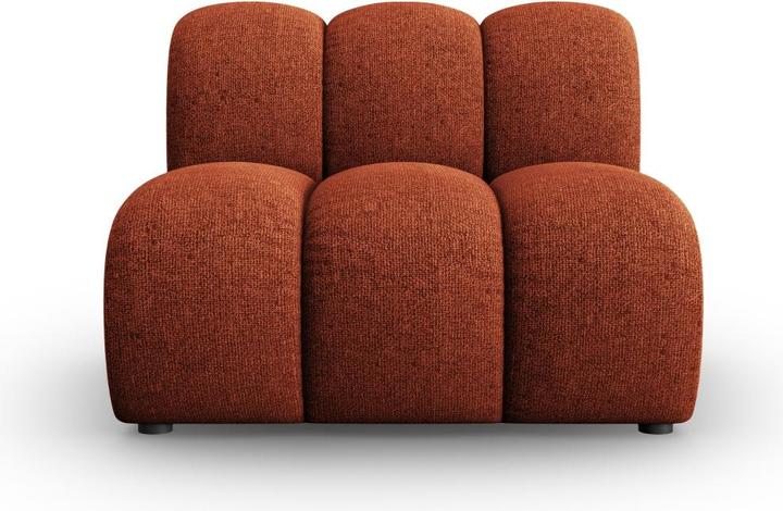 Actual product image Micadoni Modul Armless, "Lupine", 1 Seat, 92x95x70Made in Europe (Modular sofa, 1-seater)