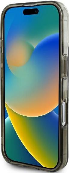Actual product image Guess GUHMP16MH4DTEW iPhone 16 Plus 6.7" brązowy/brown hardcase IML 4G Background MagSafe (Apple iPhone 16 Plus)