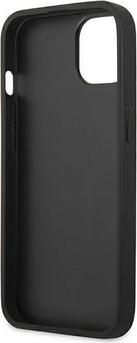 Image du produit BMW Étui BMHCP14MSLLBK iPhone 14 Plus 6,7" czarny/black Leather Stamp (Apple iPhone 14 Plus)