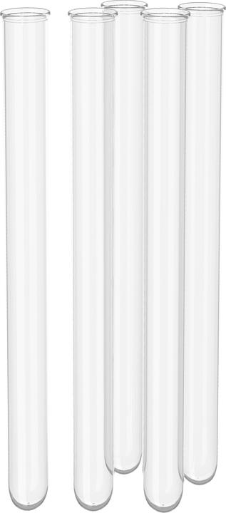 VBS Test tubes for decorations, pack of 5, 16x160mm
