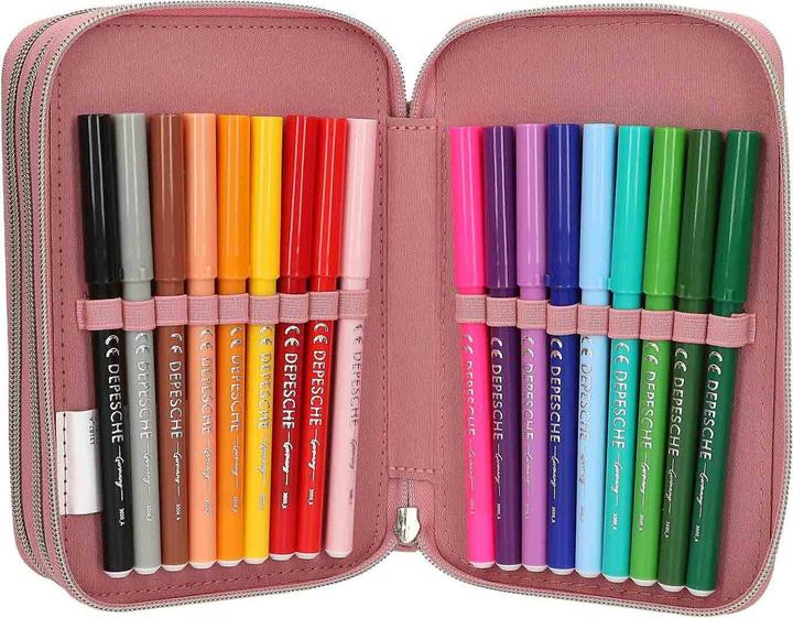 Produktbild Schmidt Spiele Miss Melody - Triple Pencil Case DUSTY ROSE