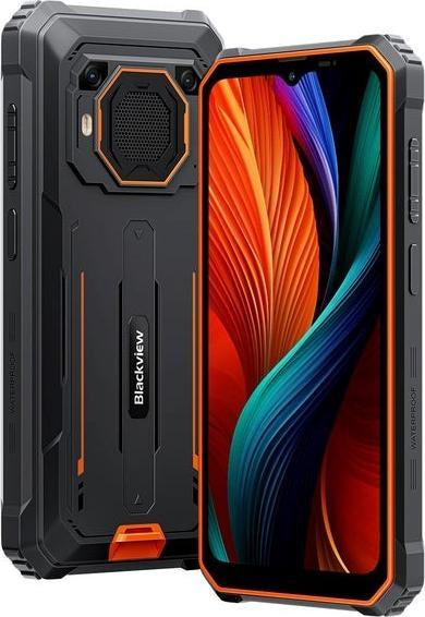 Produktbild Blackview BV6200 Plus (6.56" - NFC - 256 Go, 8 Go RAM - 11 000 mAh) Orange (256 GB, Orange, 6.56", Dual SIM, 16 Mpx)
