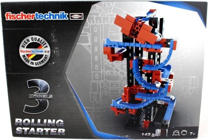 Actual product image Fischertechnik Rolling Starter 3 in 1 (142 parts) (542132)