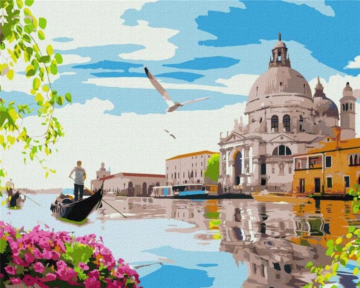 Produktbild Nenurodyta Malen nach Zahlen - Helles Venedig 40x50
