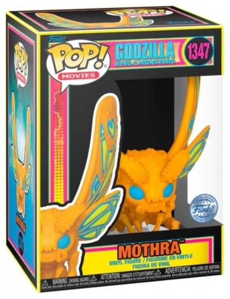 Actual product image Funko POP! Godzilla King of the Monsters Lumière Noire Mothra Exclusive
