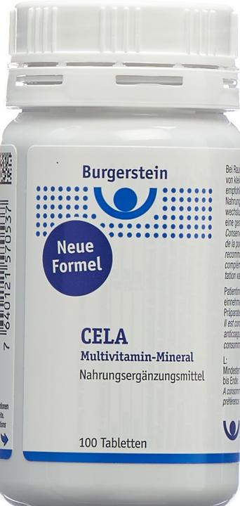 Immagine prodotto Burgerstein Multivitamina minerale CELA (100 Pezzo/i, Pillole, 162 g)