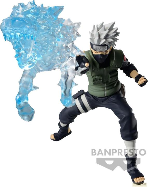 Actual product image Banpresto Naruto Shippuden Effectreme Hatake Kakashi 13cm
