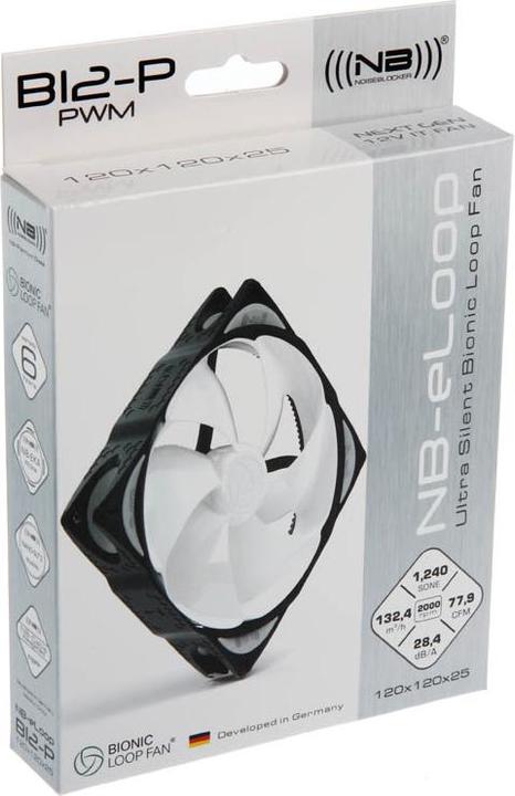 Image du produit Noiseblocker NB-eLoop B12-P (120 mm, 1 x)
