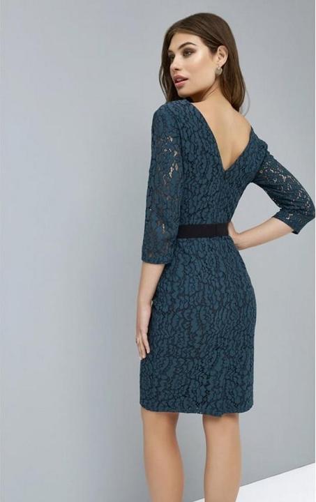 Actual product image Little Mistress - Robe en dentelle appliquée - Femme (42)