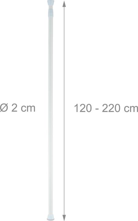 Relaxdays Telescopic rod