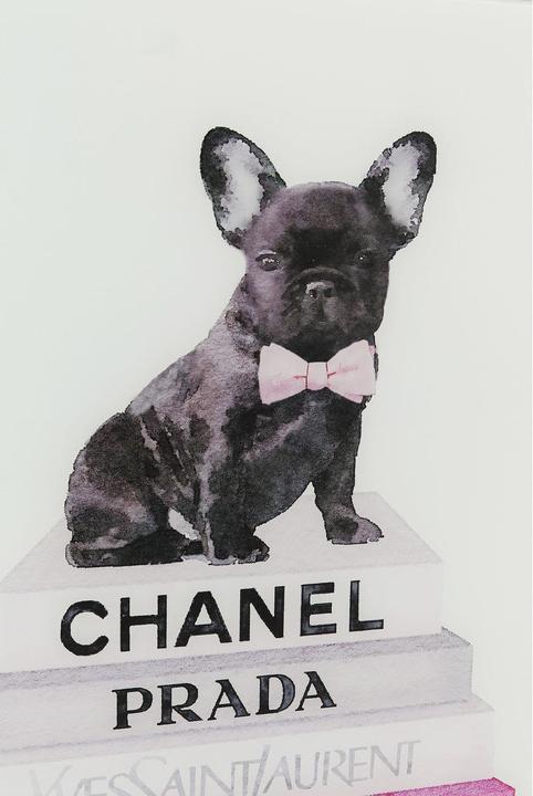 Produktbild Kare Design Bild Glas Fashion Dog 80x60cm (60 x 80 cm)