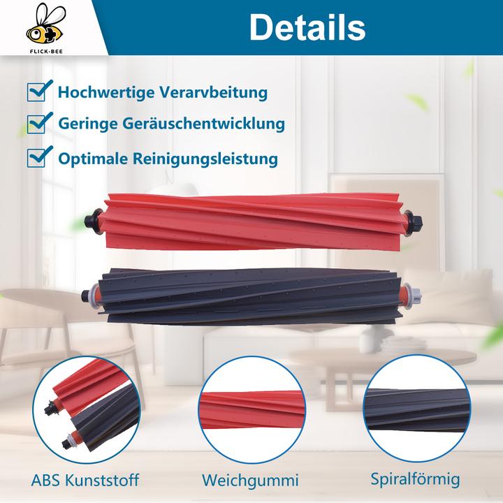 Produktbild Flickbee Ersatzteilset für Roborock S8 MaxV Ultra (21-teilig)