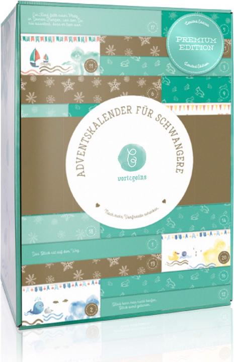 vortageins Édition Premium Calendrier de grossesse
