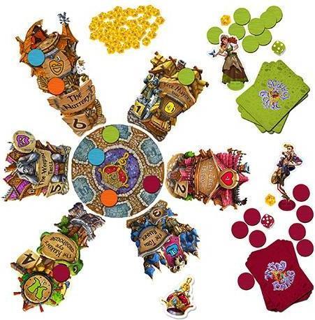 Produktbild Mirakulus 1025144 - König aller Barden - Brettspiel für 3 - 6 Spieler ab 10 Jahren (Deutsch)