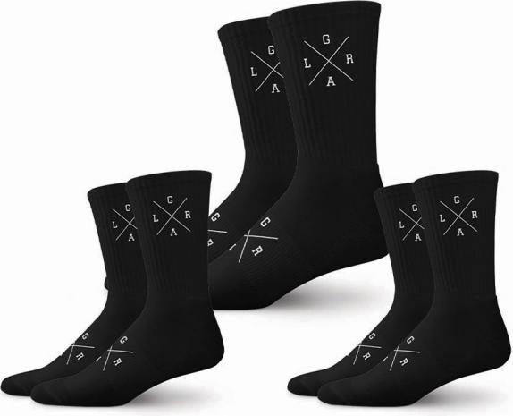Loose Riders LRXGA Socks Cotton (3er Pack, One Size)