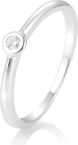 Breuning Ring Zarge 0,05-0,30 ct. (49, 585/14 K Gold)