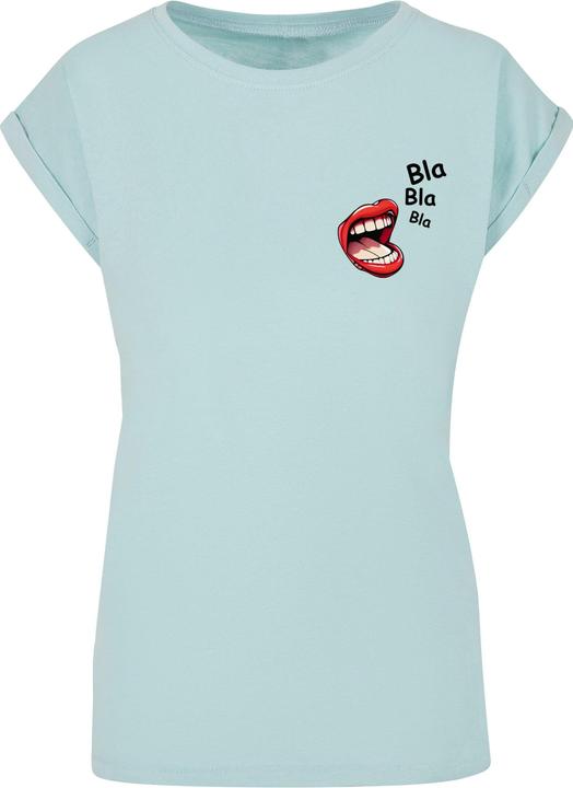 Image du produit Merchcode Ladies Bla Bla Comic Extended Shoulder Tee - 112883 (5XL)