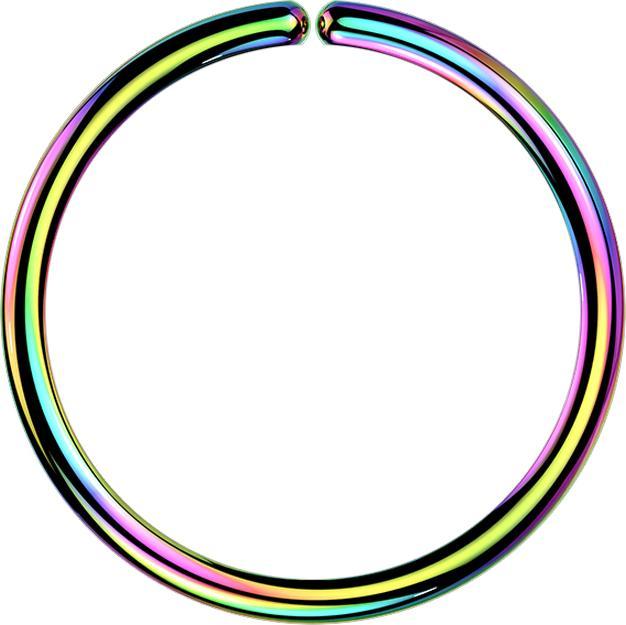 Produktbild Star Piercing Micro Piercing Ring farbig (ohne Messing, Titan G23)