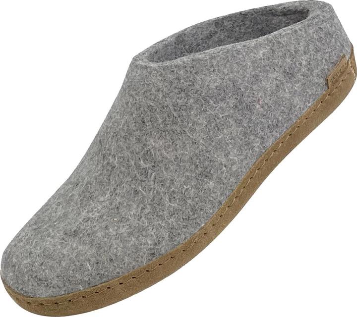 Glerups Ledersohle Pantoffeln