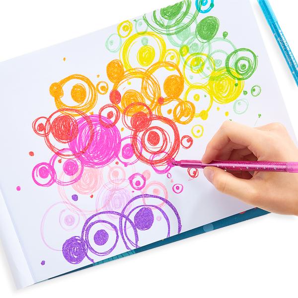 Produktbild Ooly Regenbogen-Glitzer-Marker (Mehrfarbig, 15 x)