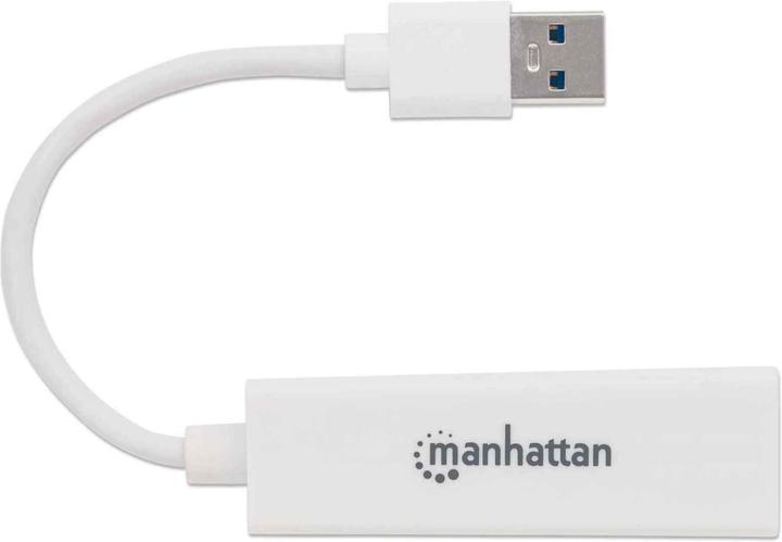 Produktbild Manhattan USB auf Ethernet Adapter (USB 3.0, RJ45 (1x))