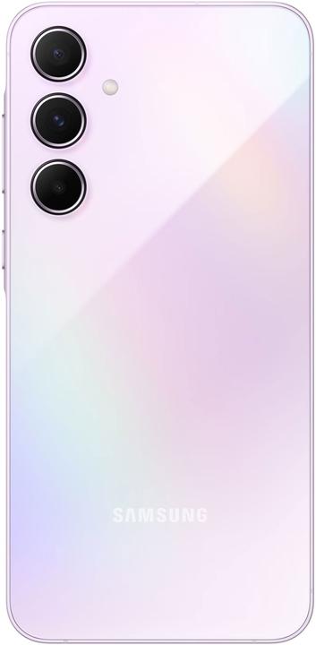 Actual product image Samsung Galaxy A55 (128 GB, Awesome Lilac, 6.60", SIM + eSIM, 50 Mpx, 5G)