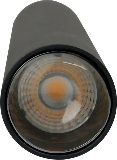 Image du produit Isoled Track48 Suspension Pipe, noir, 7W, 36°, UGR<19, 48V DC, 3000K, CRI90, DALI dimmable