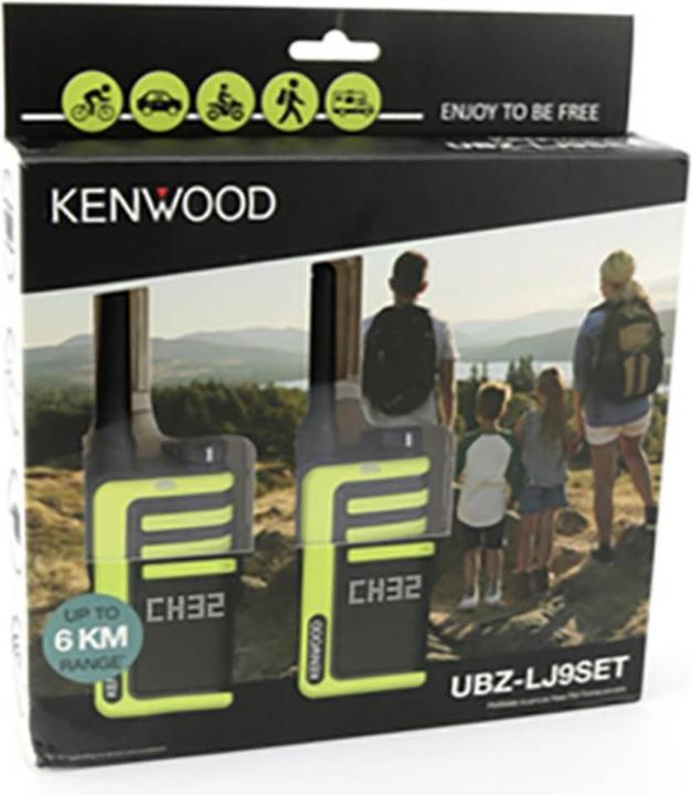 Produktbild Kenwood UBZ-LJ9SET PMR446 FM Handfunkgerät (6 km)