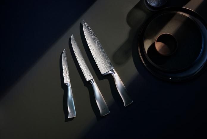 Produktbild WMF Grand Gourmet Damasteel® Messer-Set, 3-teilig (20 cm)
