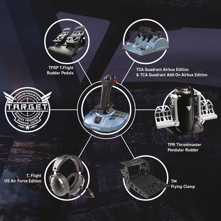 Produktbild Thrustmaster TCA Sidestick X Airbus Edition (PC, Xbox Series X, Xbox Series S, Xbox One S)