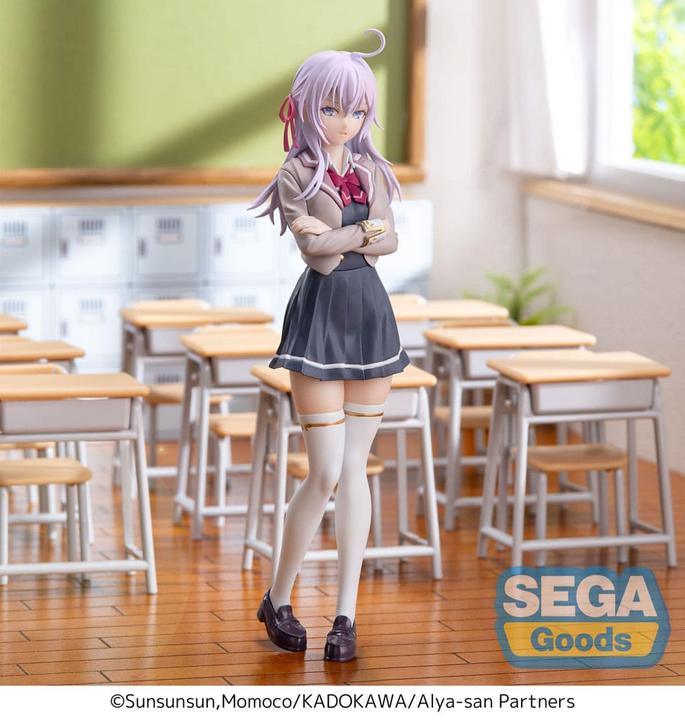 Produktbild Sega Alya Sometimes Hides Her Feelings in Russian Luminasta PVC Statue Alya Uniform Ver. 18 cm