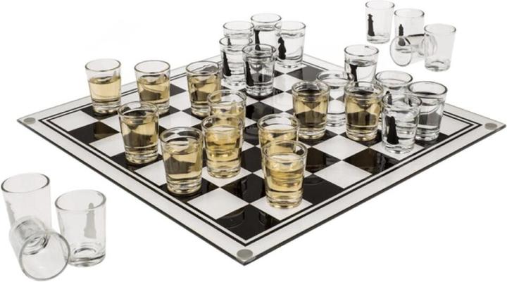 Actual product image Out of the blue Drinking game chess