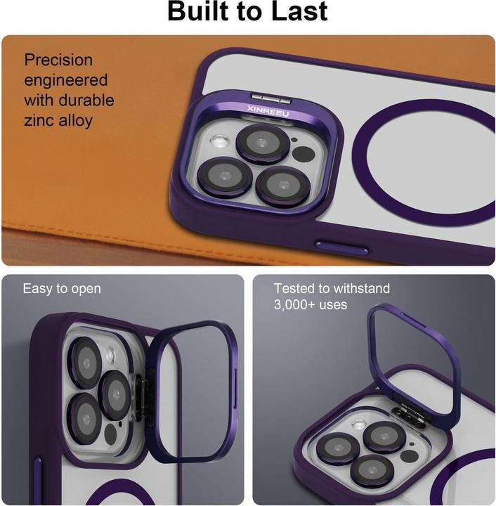 Actual product image Cadorabo Case for iPhone 13 PRO MAX compatible with Magsafe incl. camera lens protection (Apple iPhone 13 Pro Max)