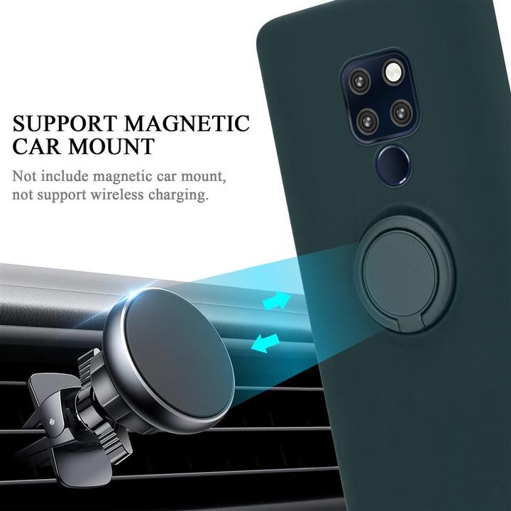 Productafbeelding Cadorabo TPU Vloeibare Ring Silicone Hoesje (Huawei Mate 20)