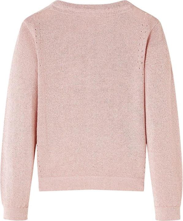 Immagine prodotto VidaXL Cardigan per bambini rosa pallido 128,Materiale: 97% cotone. 3 (128)