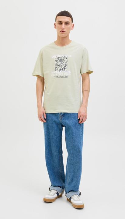 Actual product image Jack & Jones Gedruckt Rundhalsausschnitt T-shirt T-shirt (XL)
