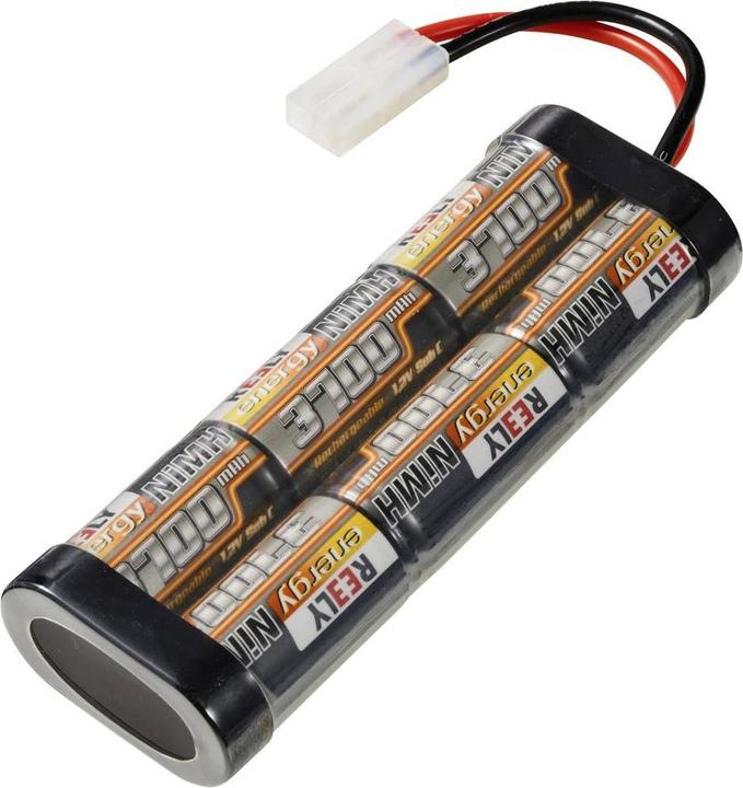 Produktbild Reely Modellbau-Akkupack (NiMh) 7.2 V 3700 mAh Zellen-Zahl: 6 Stick Tamiya (7.20 V, 3700 mAh)