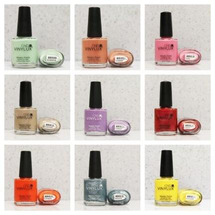 Immagine prodotto CND Vinylux - Settimanale polacco Glacial Mist 204 (Blu, Glitter, Argento, Smalto)