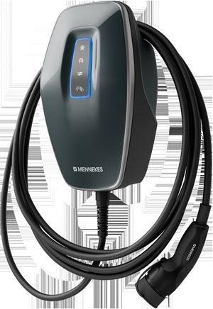 Actual product image Mennekes Wallbox AMTRON 4Business 780 C2 22KW Calibration law compliant 1347122205BK (Type 2, 22 kW)